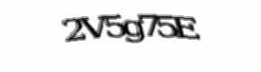 Security check image, please type the characters shown