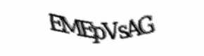 Security check image, please type the characters shown