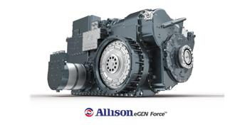 Next Generation Combat Vehicle equipped with Allison’s eGen Force electric hybrid.