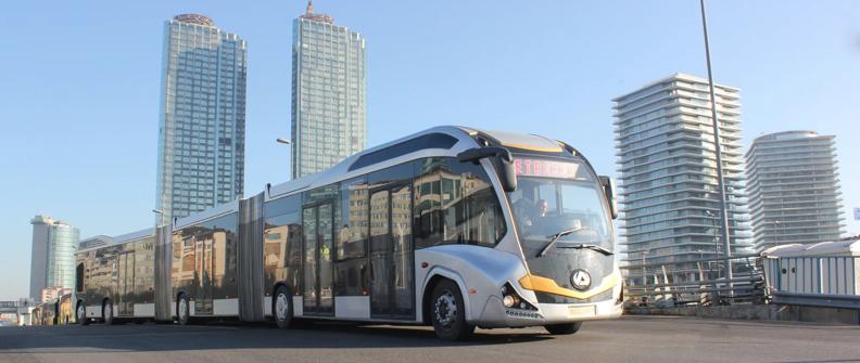 AKIA Metrobus in Istanbul