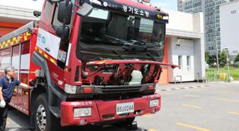 Allison Transmission carried out an on-site inspection of 430 fire trucks equipped with fully automatic transmissions operated by the Gyeonggi-do Fire Service during summer season.