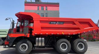 LGMG GVW 136T wide body mining dump trucks (RT90) equipped with Allison 6620 ORS™ transmissions.