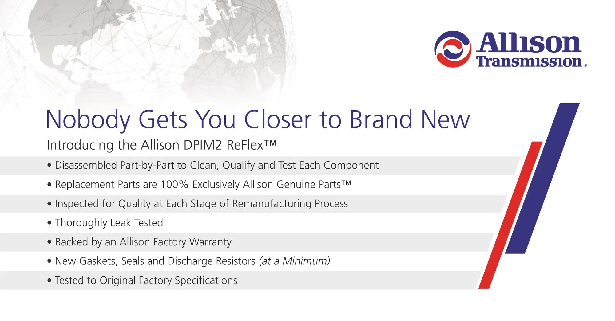 Reman features table