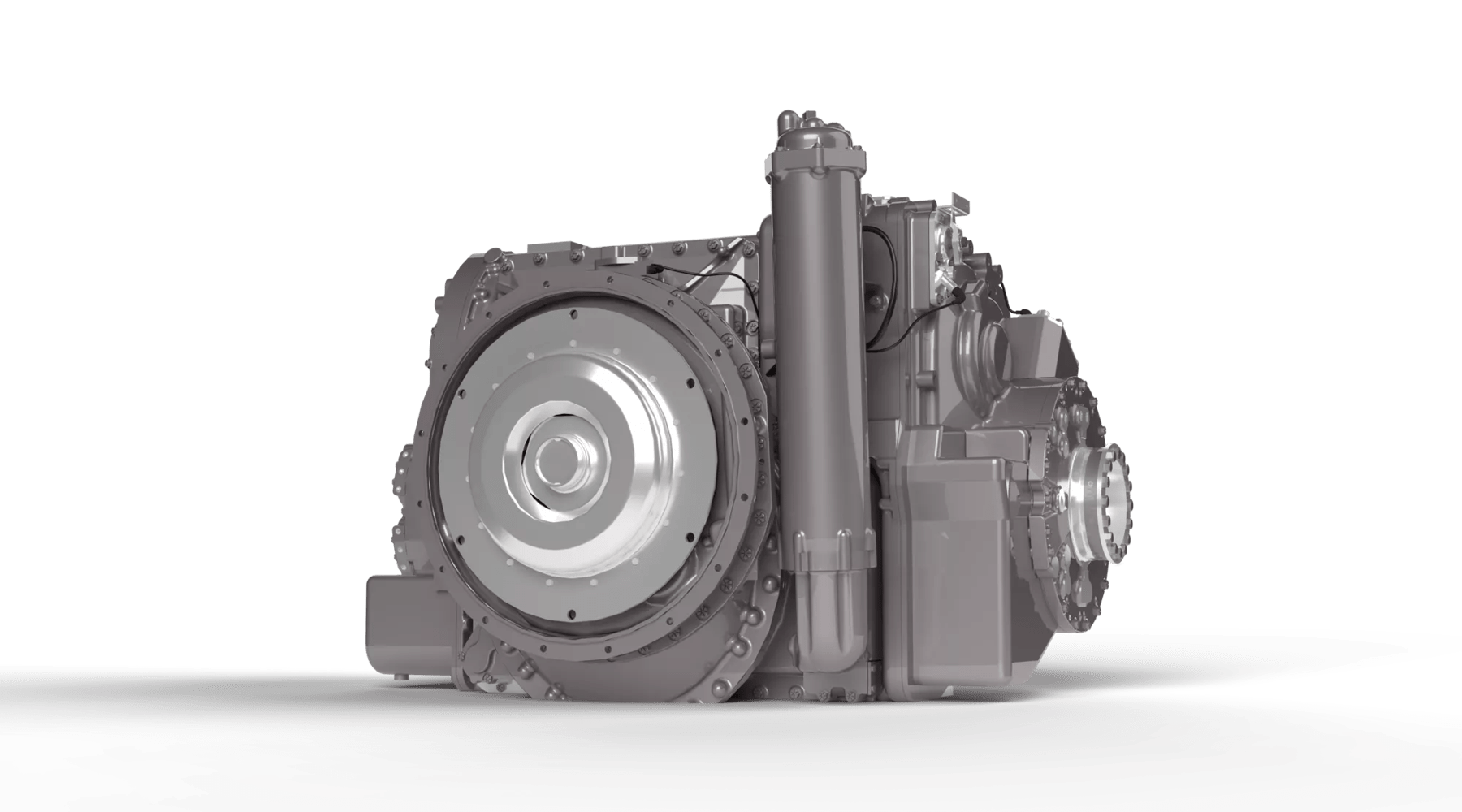 Product render of the X1100 transmission.