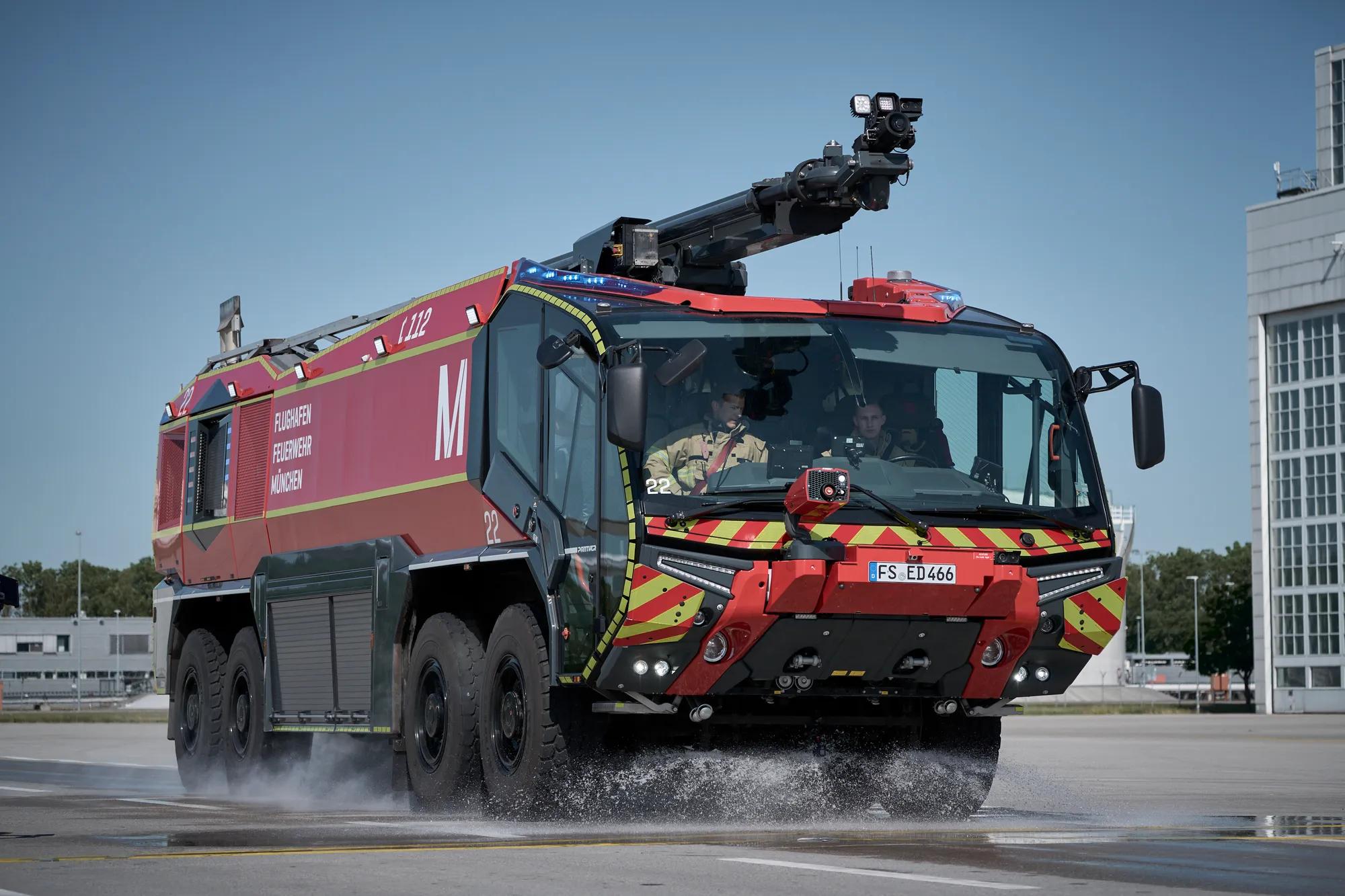 Munich Airport Fire Department: Fire and Flame for the Panther with Allison  Fully Automatic Transmissions | Allison Transmission