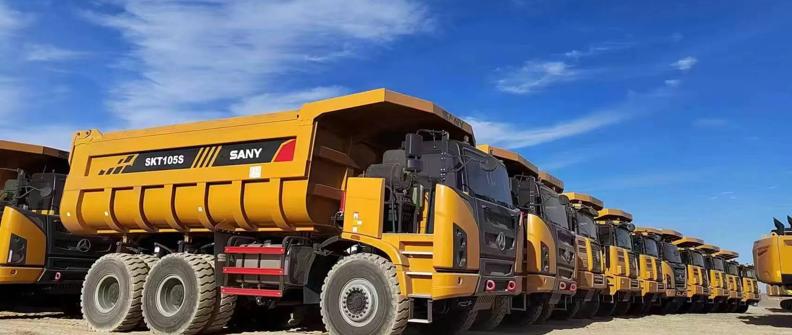 SANY wide body mining dump trucks equipped with Allison Wide Body Dump Series™ transmission are already in use.