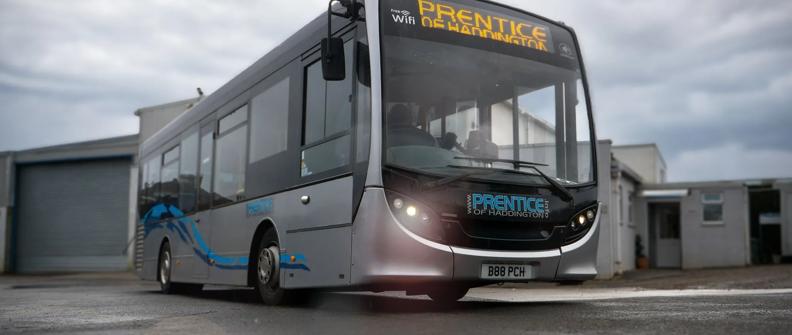 Multi-award-winning Scottish bus and coach operator Prentice of Haddington has installed Allison xFE™transmissions across its fleet.