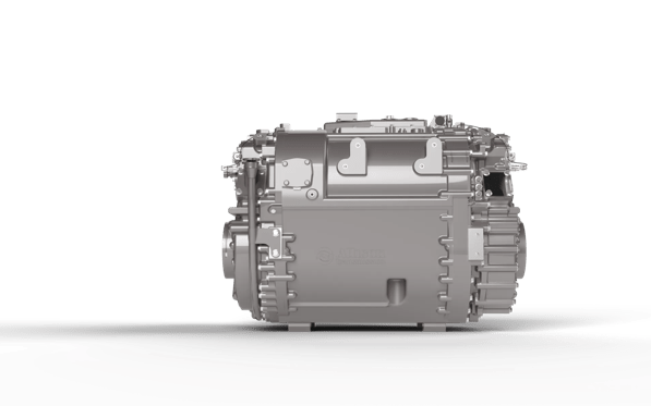 A product render of the 3040 MX transmission.