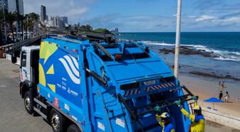 Refuse truck fleet from Salvador - Bahia - Brazil. VW 26.260 chassis.