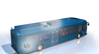 eGen Flex is capable of operating up to 50% of a bus’s typical route in engine-off mode. The system’s electric-only mode is activated through geofencing technology and eliminates engine emissions and noise while loading and unloading passengers and when operating in pre-defined dense pedestrian areas and zero-emission zones.