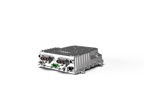 A product render of the eGen Flex inverter.