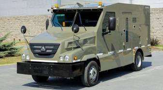 Agrale Argentina S. A. está apresentando ao mercado um novo chassi de especialmente projetado para veículos blindados de transporte de valores que está equipado com uma transmissão totalmenteautomática Allison 2100®