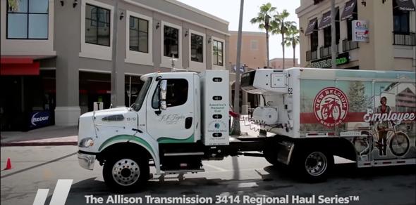 The Allison Transmission 3414 Regional Haul Series