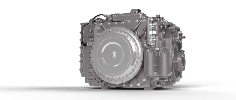 Graphic Render of the 3040MX transmission.