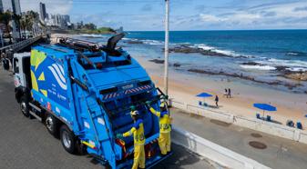 Refuse truck fleet from Salvador - Bahia - Brazil. VW 26.260 chassis.