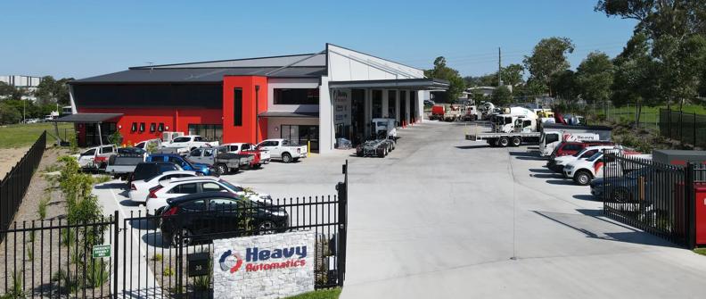 Heavy Automatics’ new service centre in Wacol, Queensland.