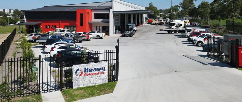 Heavy Automatics’ new service centre in Wacol, Queensland.