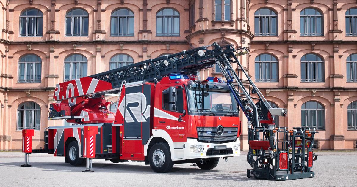 Bursa Fire Department strengthens its fleet with 10 new Mercedes-Benz ...