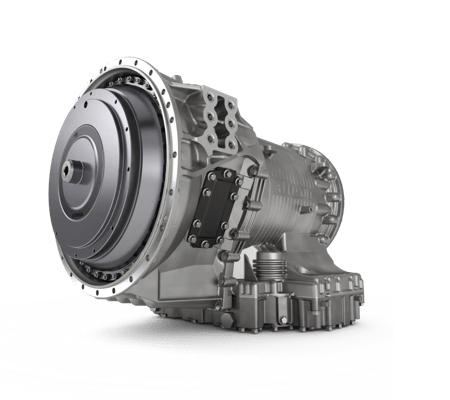 A product render of Allison's 4000 Series transmission. 