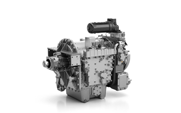 Product render of the 6000 Series transmission.